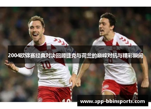 2004欧锦赛经典对决回顾捷克与荷兰的巅峰对抗与精彩瞬间